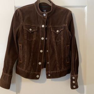 Gap Size Small Corduroy Jacket Brown